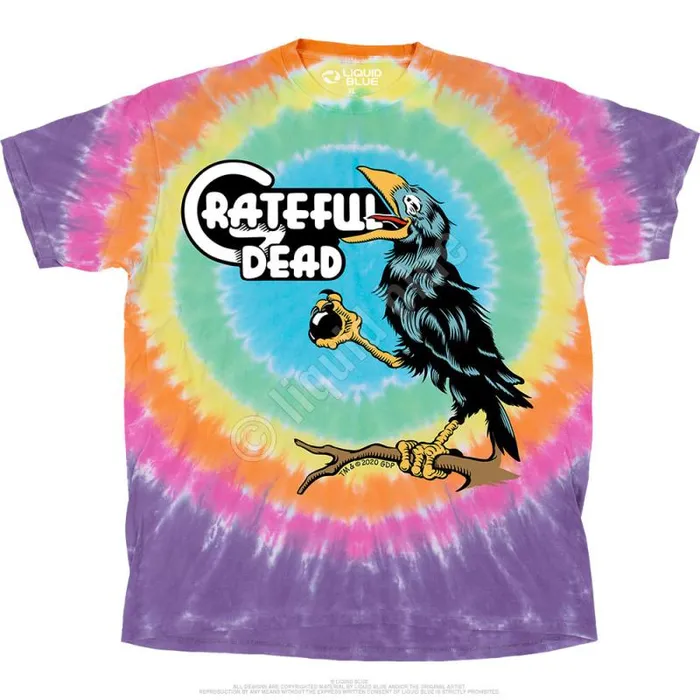 Liquid Blue TShirt Men Bird Song TShirt