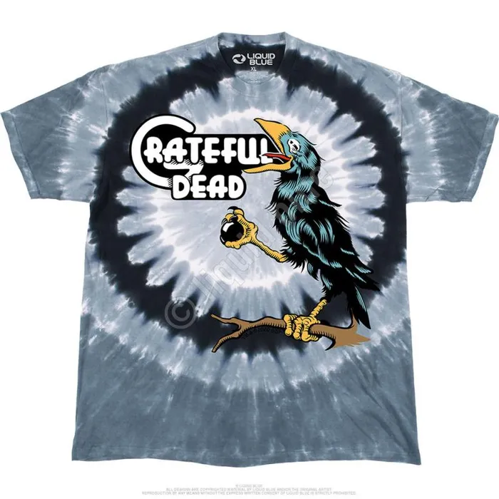 Liquid Blue TShirt Men Bird Song TShirt