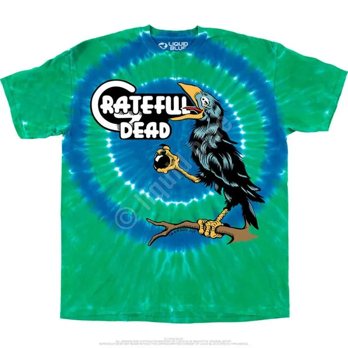 Liquid Blue TShirt Men Bird Song TShirt