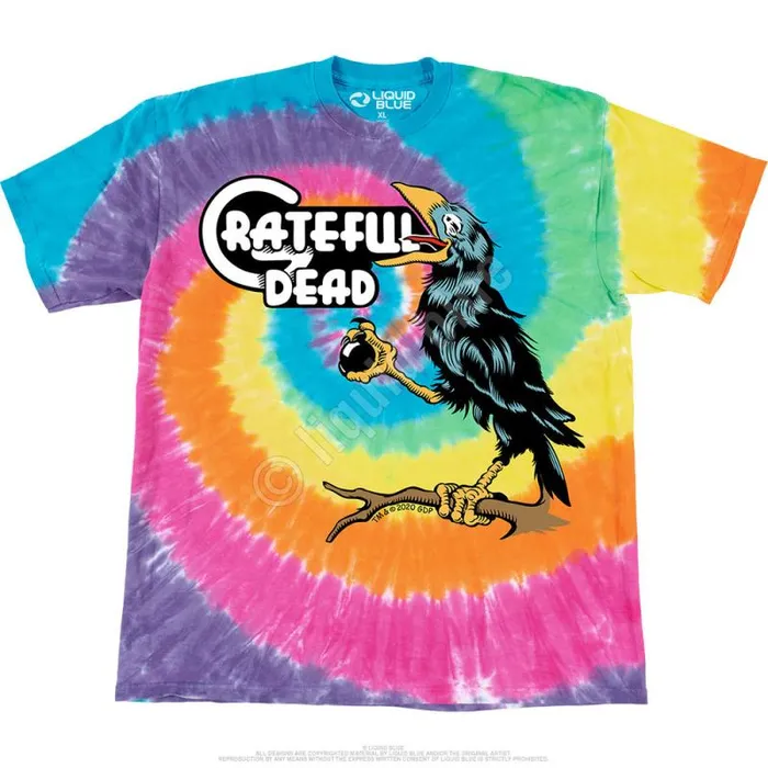 Liquid Blue TShirt Men Bird Song TShirt