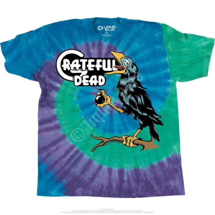 Liquid Blue TShirt Men Bird Song TShirt
