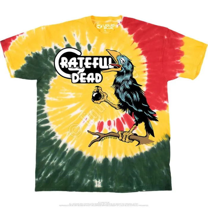 Liquid Blue TShirt Men Bird Song TShirt