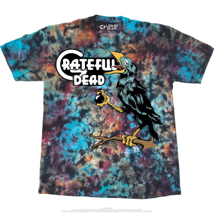 Liquid Blue TShirt Men Bird Song TShirt
