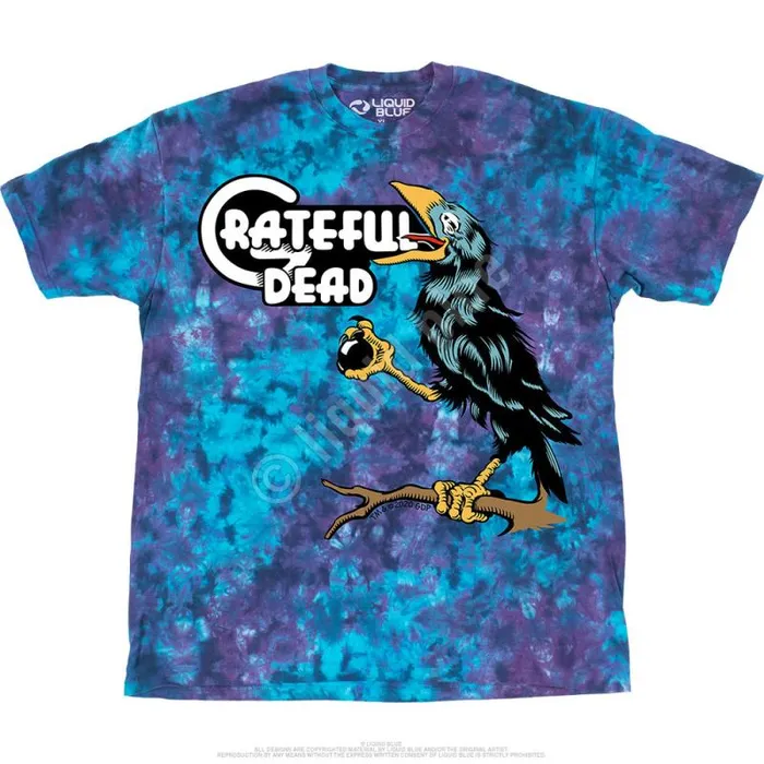 Liquid Blue TShirt Men Bird Song TShirt