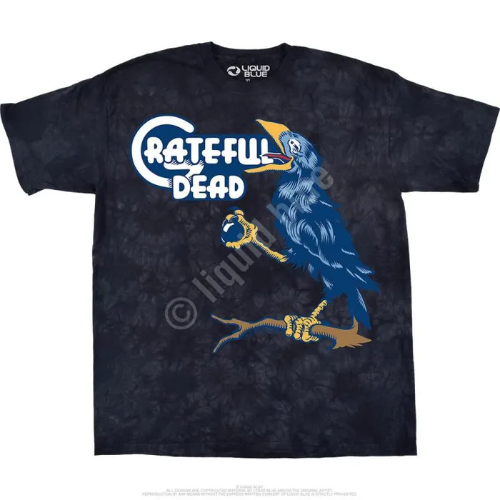 Liquid Blue TShirt Men Bird Song TShirt