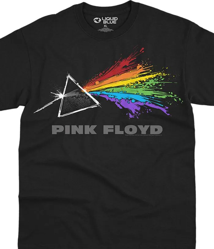 Liquid Blue TShirt Men Dark Side Liquid TShirt