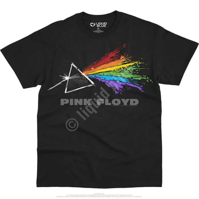Liquid Blue TShirt Men Dark Side Liquid TShirt