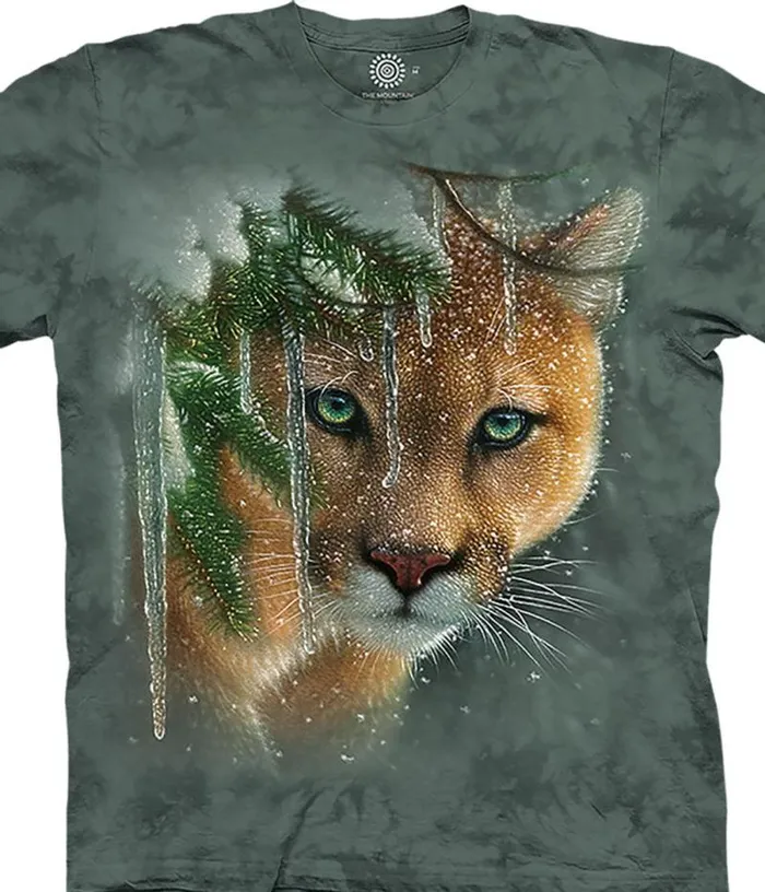 Liquid Blue TShirt Men Frozen Classic Cotton TShirt