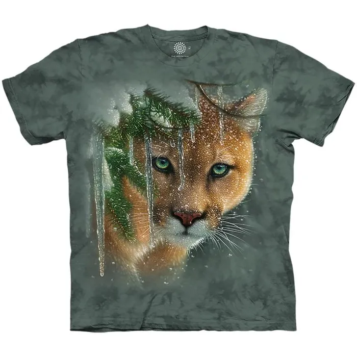 Liquid Blue TShirt Men Frozen Classic Cotton TShirt