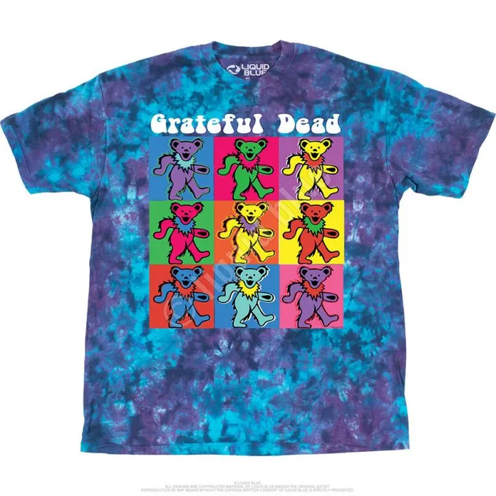 Liquid Blue TShirt Men Hollywood Bears TShirt