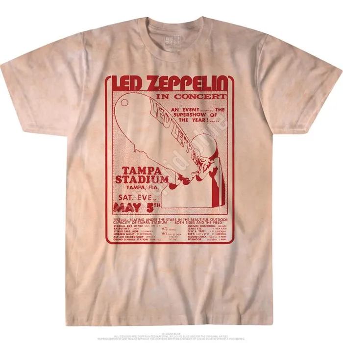 Liquid Blue TShirt Men In Concert TieDye TShirt