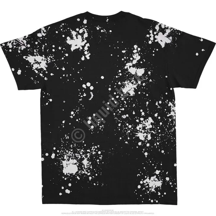 Liquid Blue TShirt Men Love Gun Havok Black TShirt