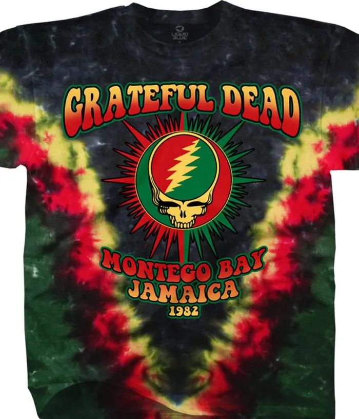 Liquid Blue TShirt Men Montego Bay TieDye TShirt