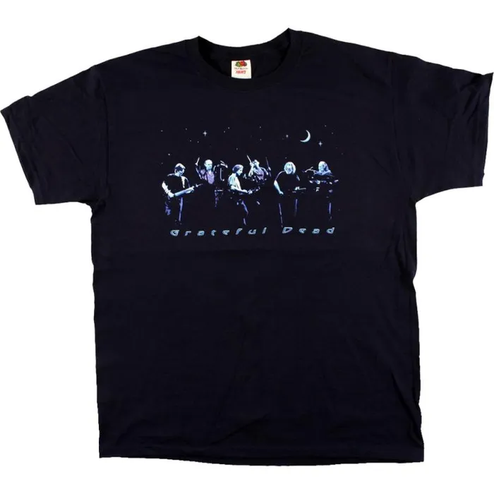Liquid Blue TShirt Men Night Like Forever Navy TShirt