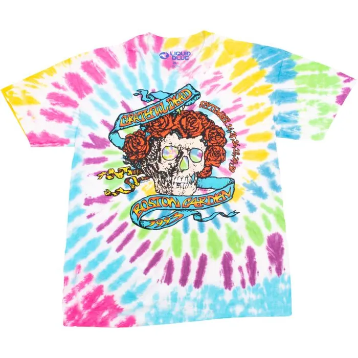 Liquid Blue TShirt Men The Garden 93 TieDye TShirt