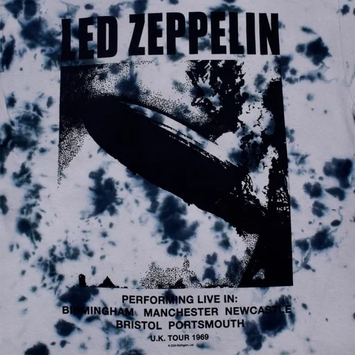 Liquid Blue TShirt Men Wembley 71 TieDye TShirt