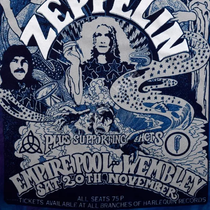 Liquid Blue TShirt Men Wembley 71 TieDye TShirt