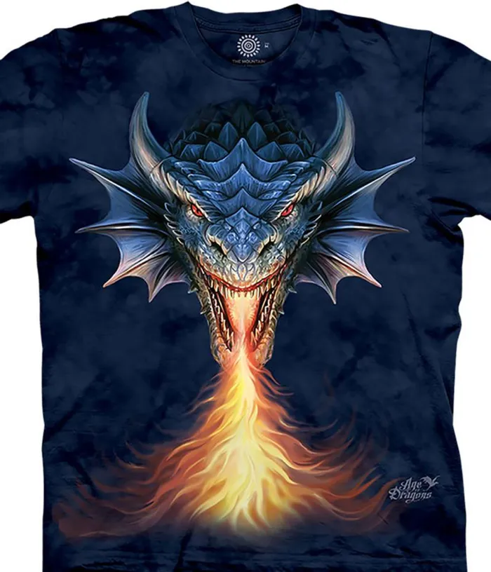Liquid Blue Youth Kids Fire Breather Kids039 TShirt