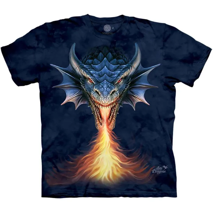 Liquid Blue Youth Kids Fire Breather Kids039 TShirt
