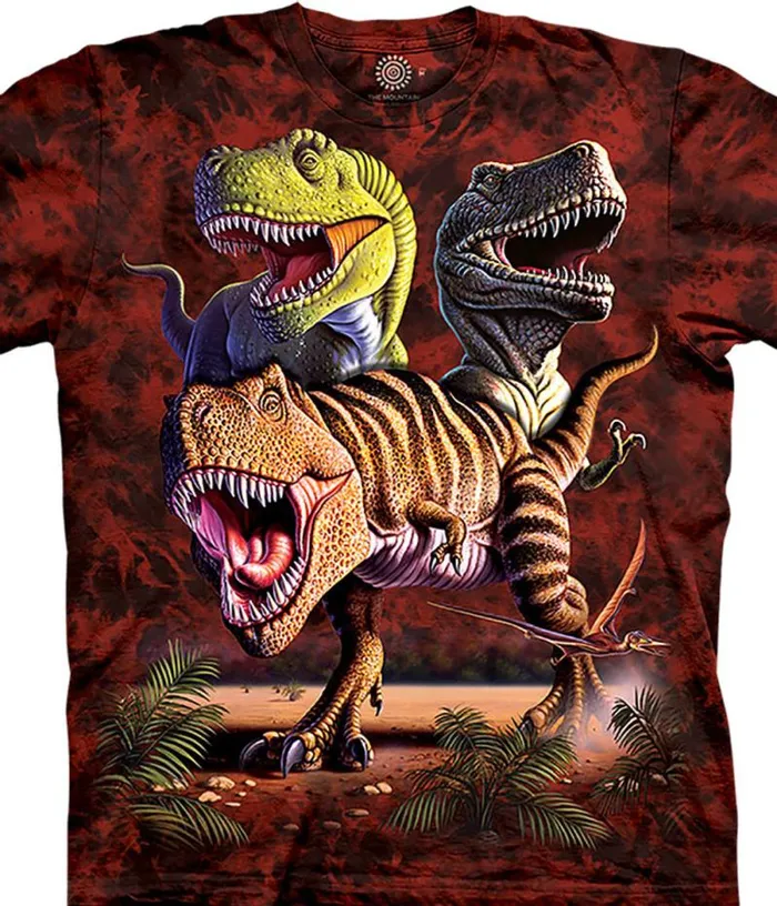 Liquid Blue Youth Kids Rex Collage Kids039 TShirt
