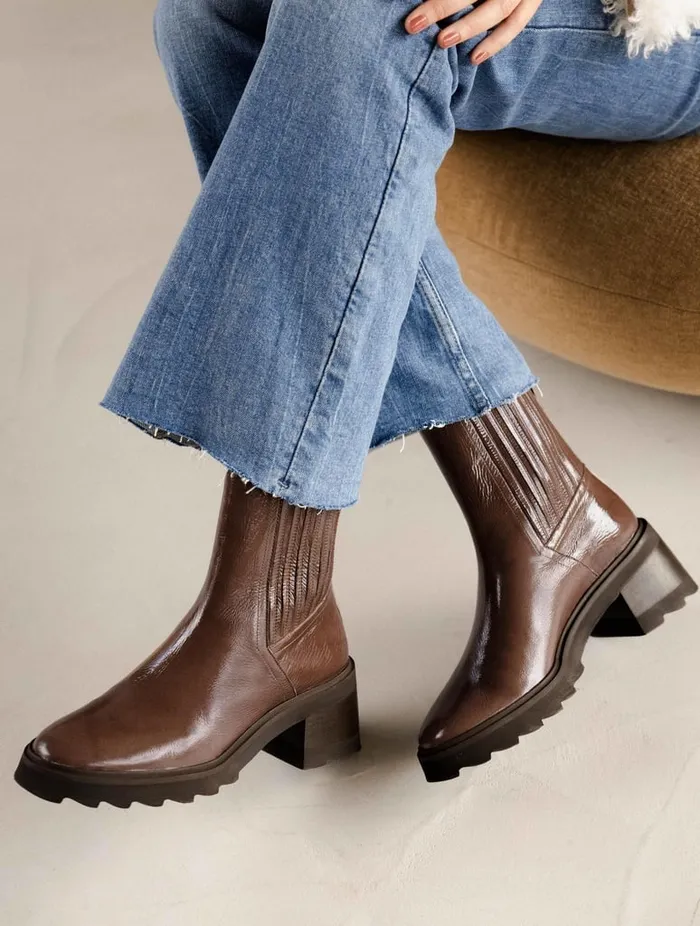 Lison Iced Chocolate Women Bobbies Ankle Boots