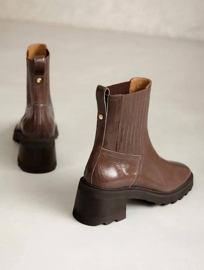Lison Iced Chocolate Women Bobbies Ankle Boots