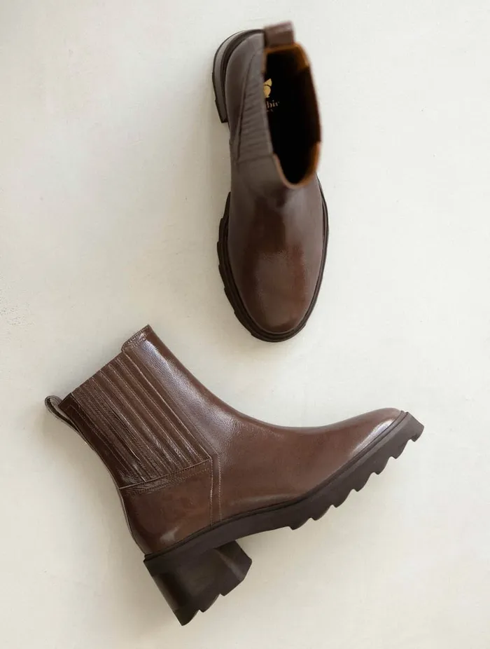 Lison Iced Chocolate Women Bobbies Ankle Boots