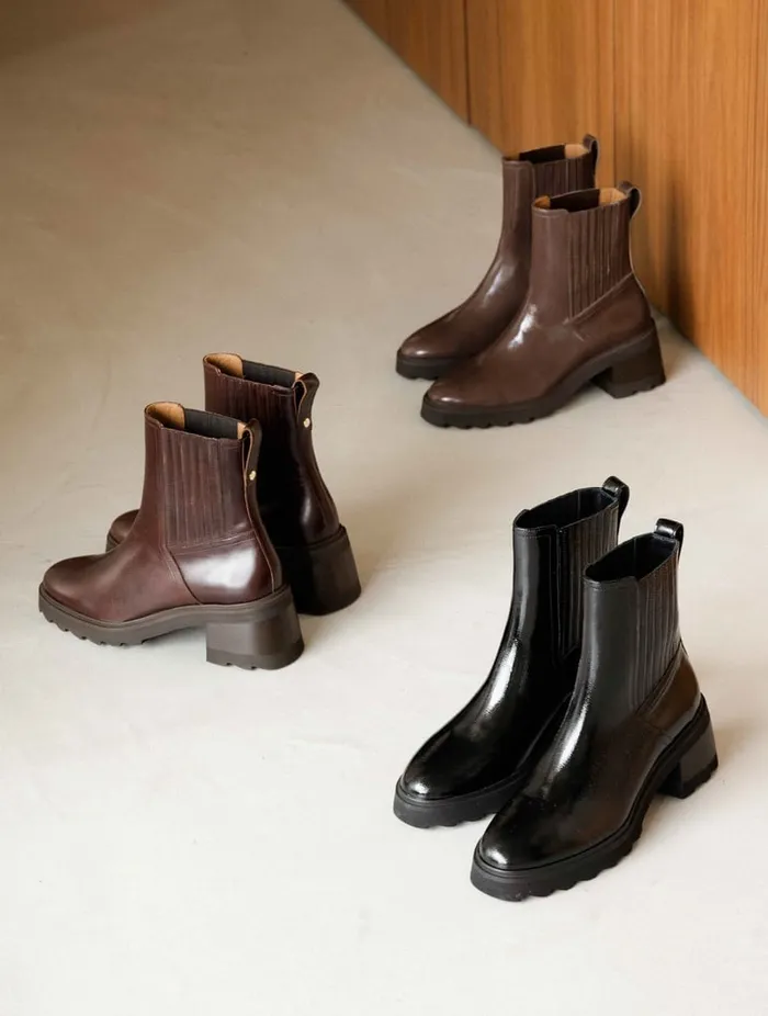 Lison Iced Chocolate Women Bobbies Ankle Boots