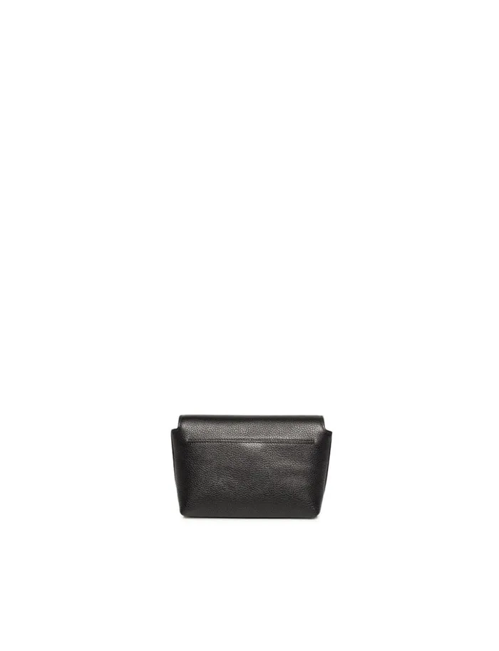 Little Day Bag In Cervocalf Leather With Graphite Colored Hardware Black Women Akris Crossbody Bags