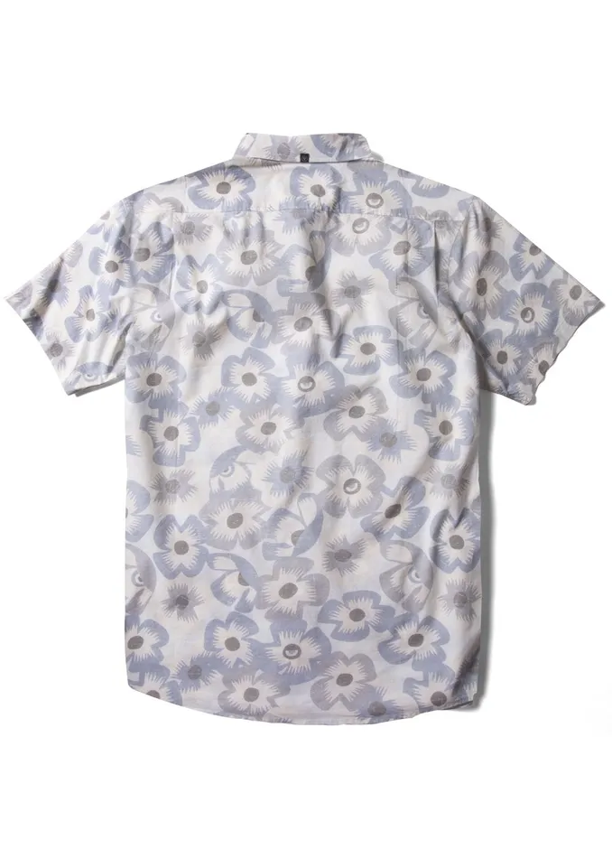 Lookout Ss Eco Ss Shirt Cool Blue Shirts and Flannels Vissla Men