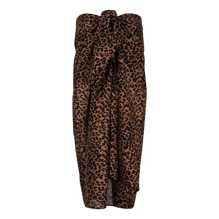 Love Stories Beach Cover Ups Chloe Pareo Scarf Leopard 8211 Women