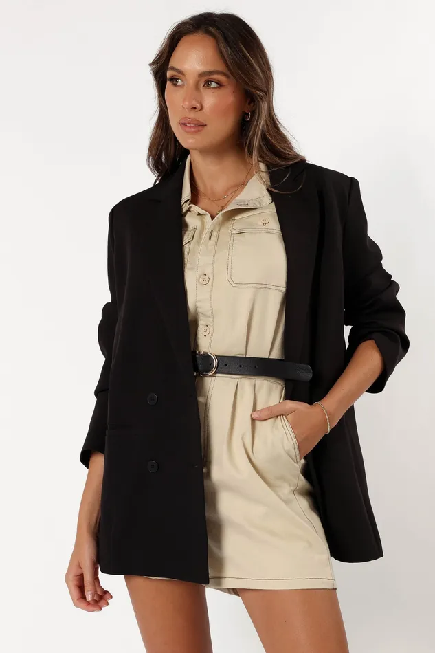 Lynn Playsuit 8211 Beige Beige Women Denim petalandpup