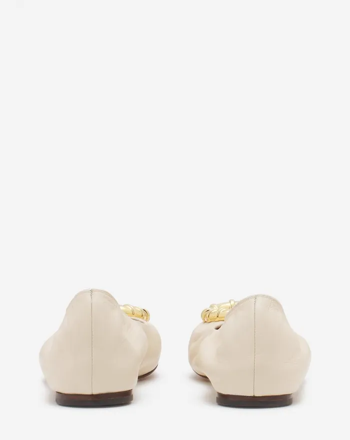 Mlodie Leather Ballerina Flat Beige 2 Women Lanvin Loafers Mlodie Leather Ballerina Flat Beige 2 Women Lanvin Loafers