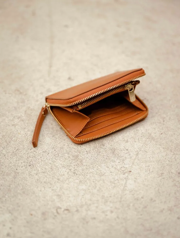 Mabillon Amber Camel Women Bobbies Small Leather Goods Mabillon Amber Camel Women Bobbies Small Leather Goods