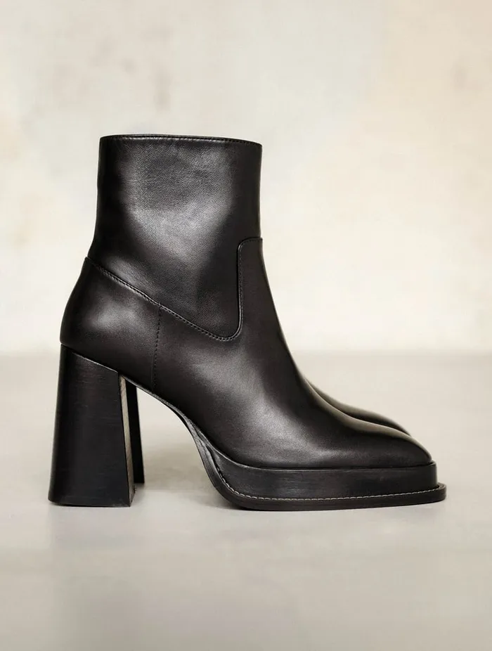 Marnie Passion Black Women Bobbies Ankle Boots