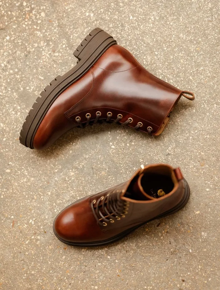 Max Coffee Liqueur Women Bobbies Ankle Boots