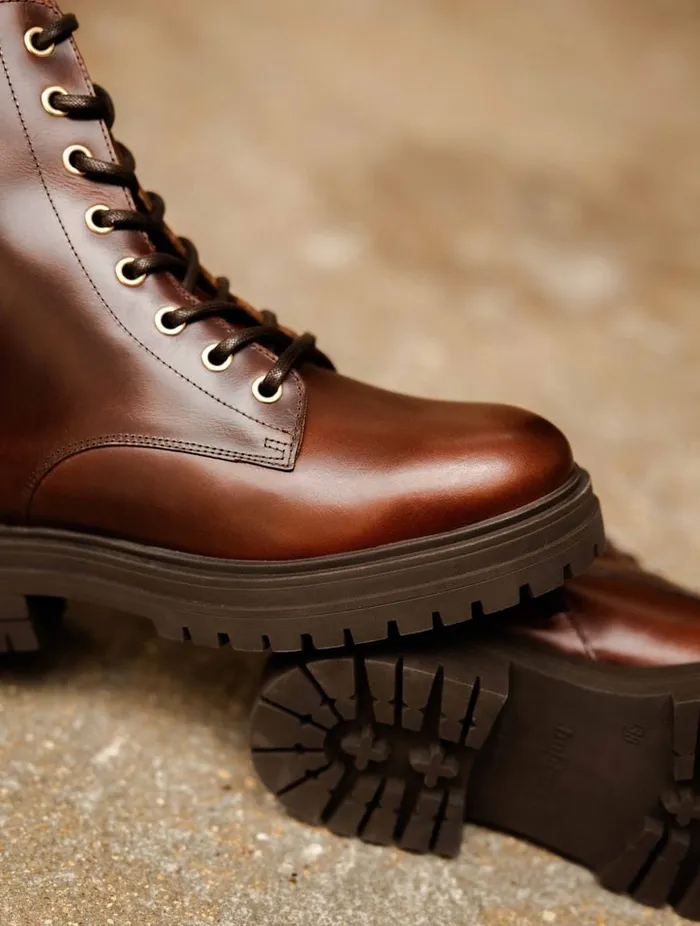 Max Coffee Liqueur Women Bobbies Ankle Boots