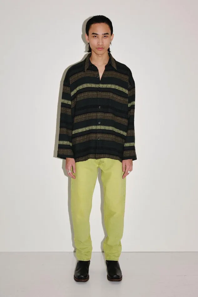 Maz Stripe 8211 Multi Colour Stripe Men Won Hundred Shirts