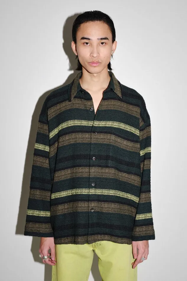 Maz Stripe 8211 Multi Colour Stripe Men Won Hundred Shirts