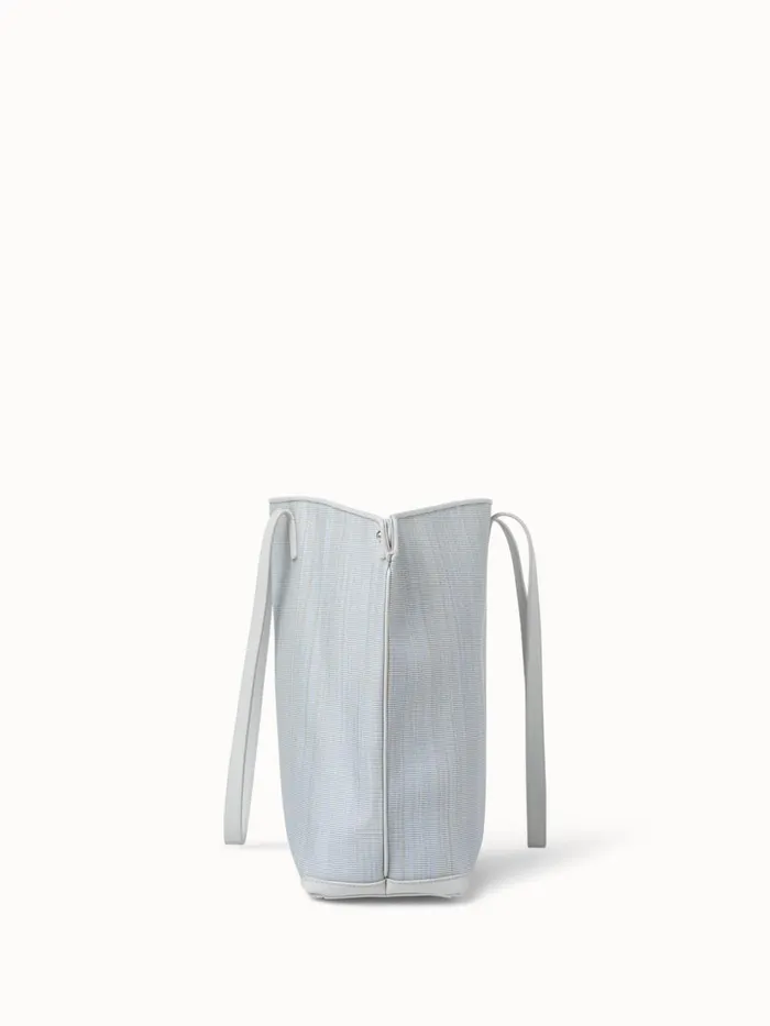 Medium Ai Shoulder Bag In Horsehair Leblancnoir Women Akris Tote Bags