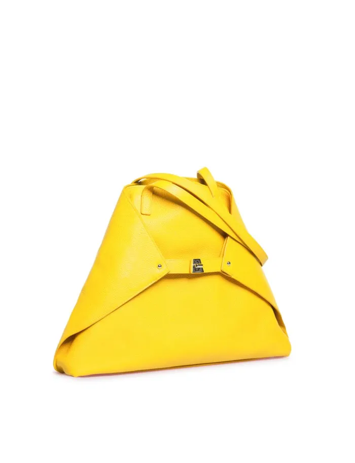 Medium Shoulder Bag In Cervocalf Leather Kodak Women Akris Shoulder Bags