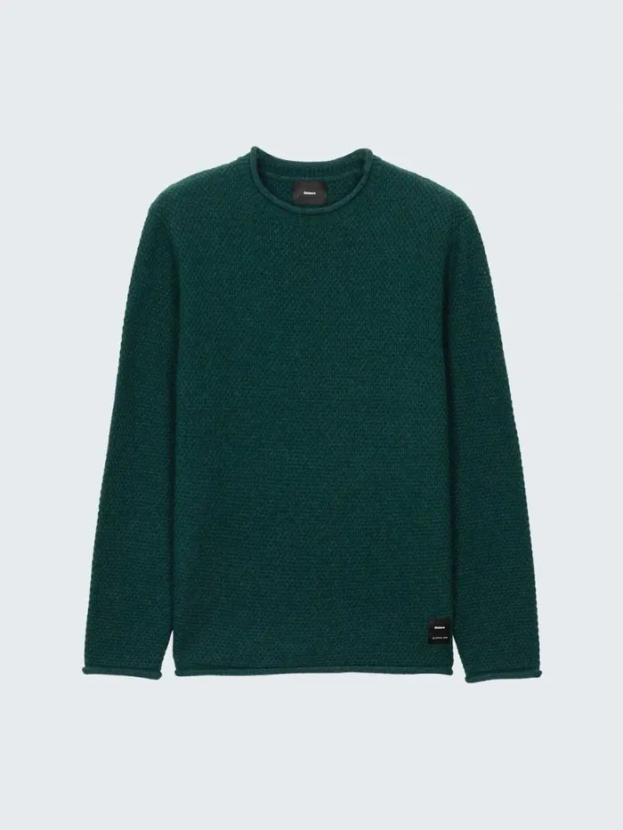 Men Barents Jumper Pine Shadow Finisterre Knitwear