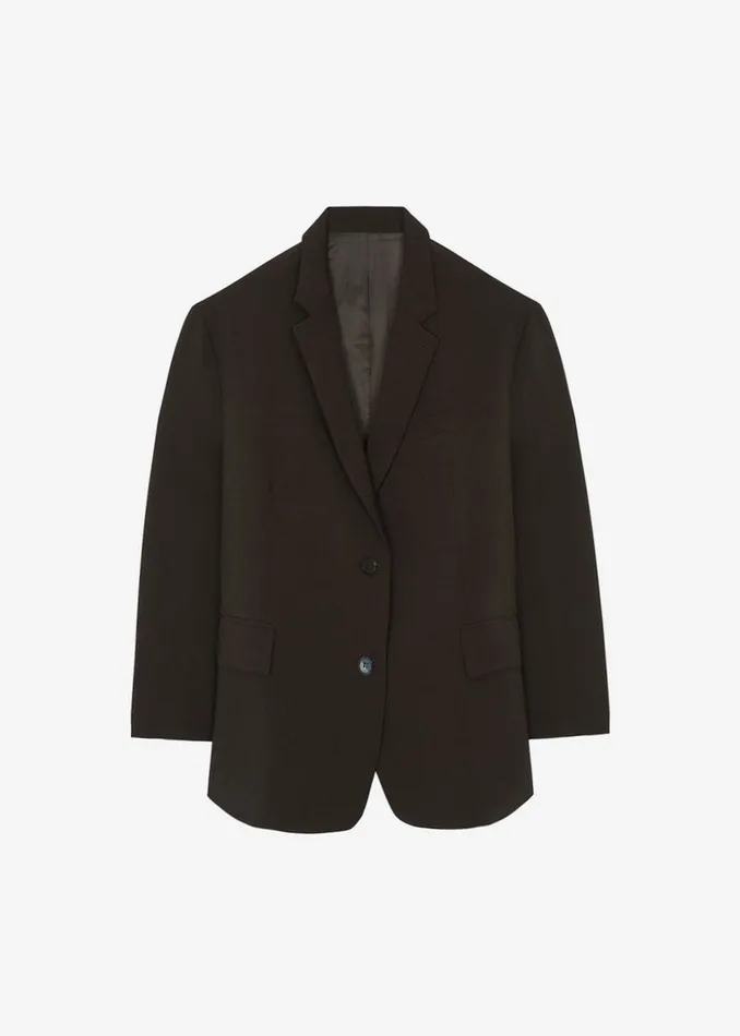 Men Beo Blazer 8211 Dark Espresso The Frankie Shop Outerwear