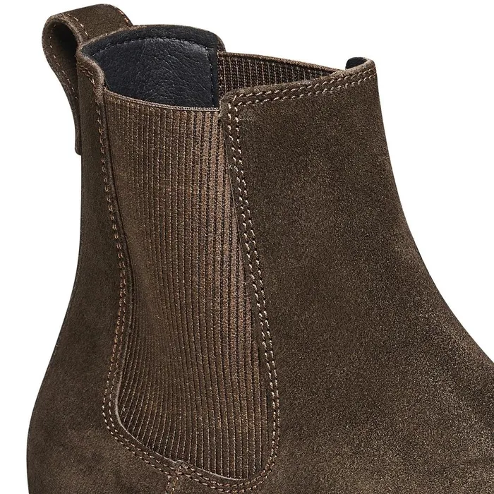 Men Birkenstock Boots Highwood Slip Mocha