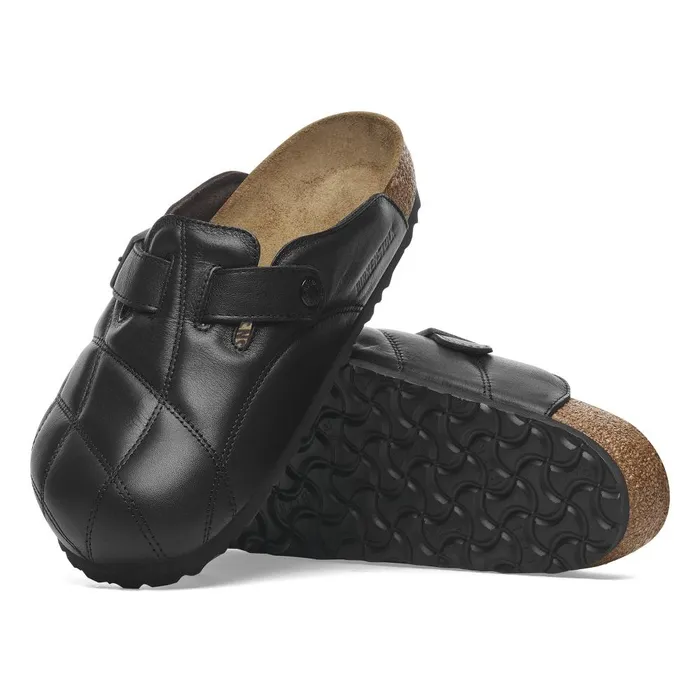 Men Birkenstock Clogs Boston Quilted Black