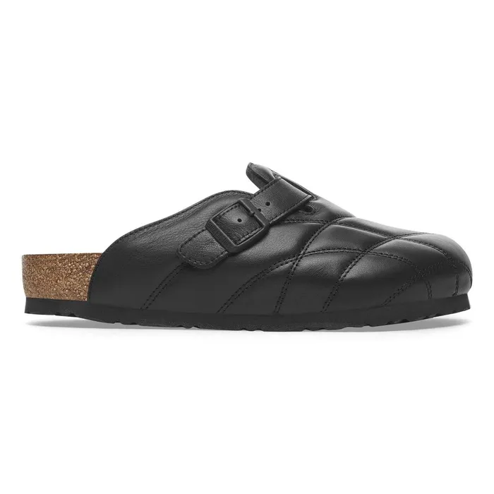 Men Birkenstock Clogs Boston Quilted Black