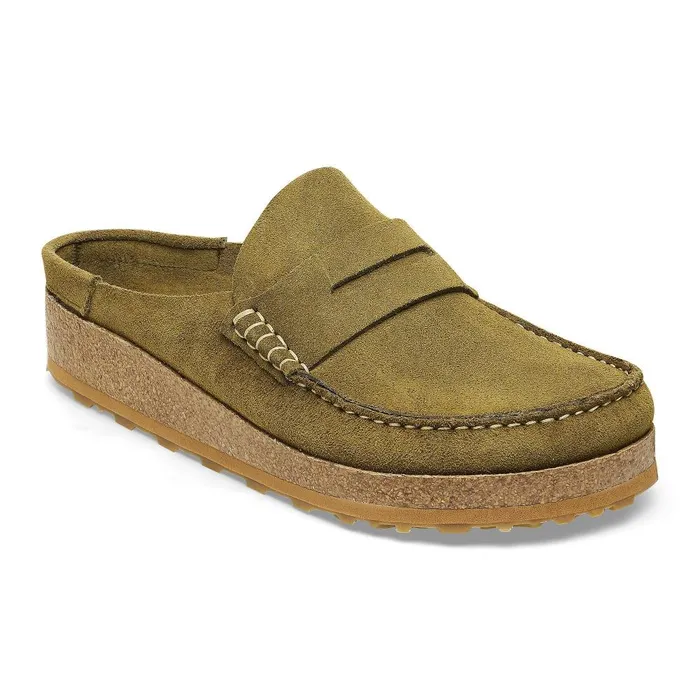Men Birkenstock Clogs Naples Pine Green