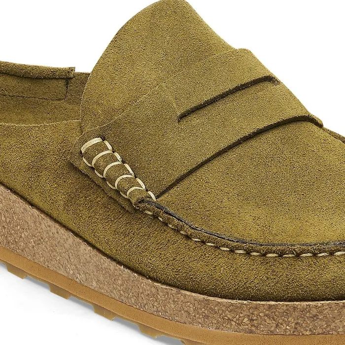 Men Birkenstock Clogs Naples Pine Green