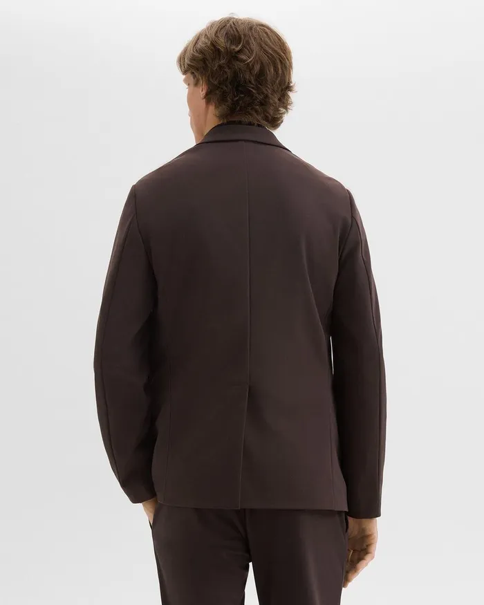 Men Blazers Jackets Theory Clinton Blazer In Precision Ponte Hickory