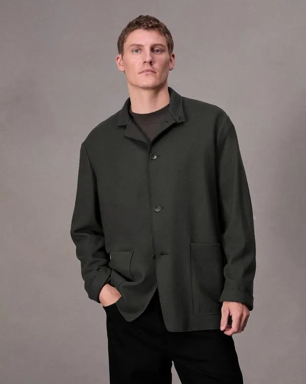 Men Blazers Rag and Bone Gramercy Wool Blazer Forest Green